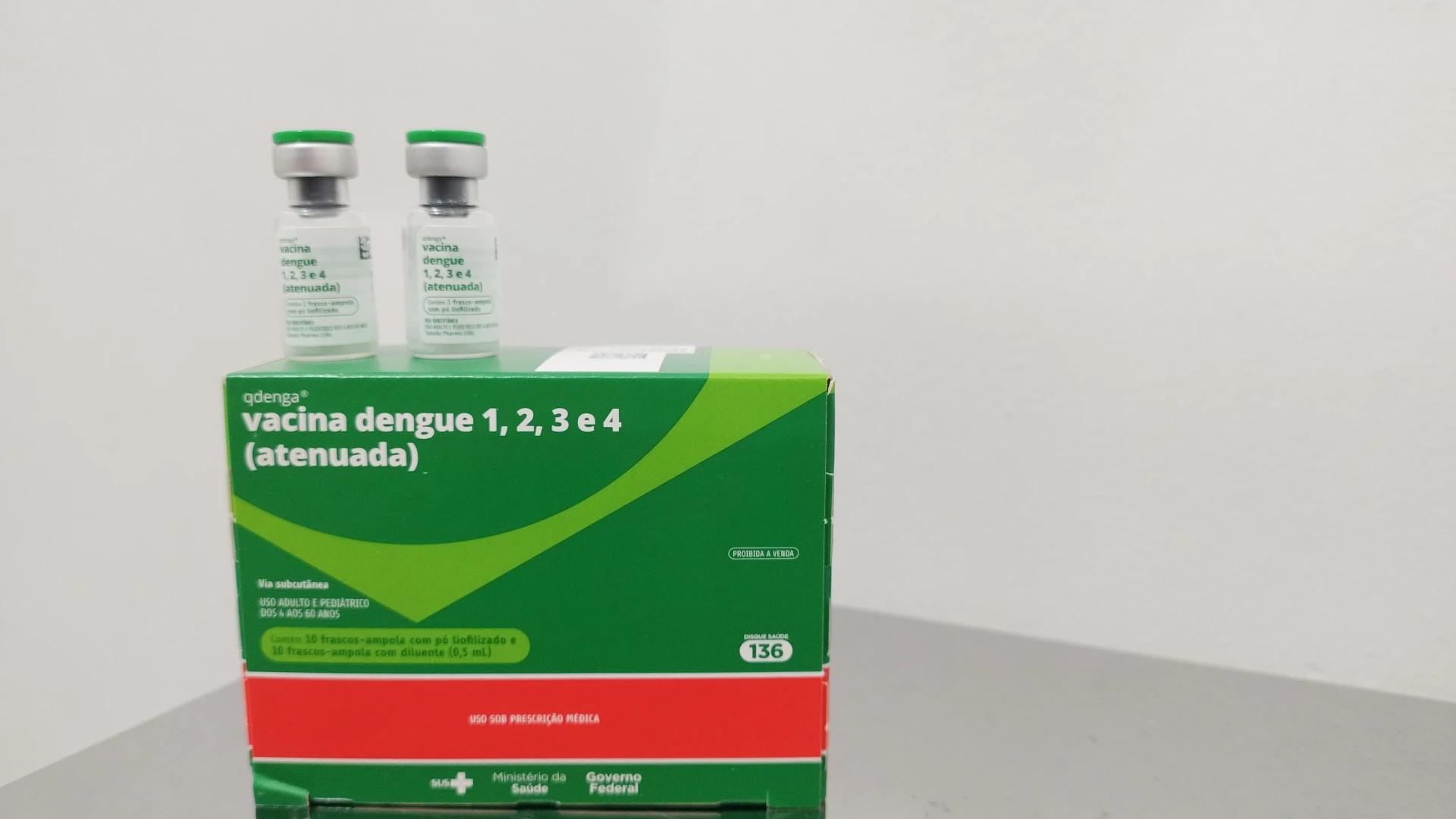 Siderópolis recebe doses da vacina contra a dengue e inicia imunização de adolescentes