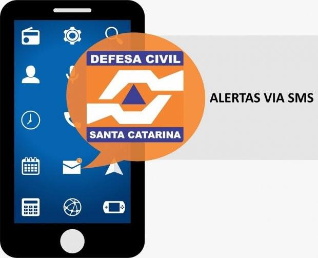 Serviço de alerta da Defesa Civil via SMS expande para todos os municípios 