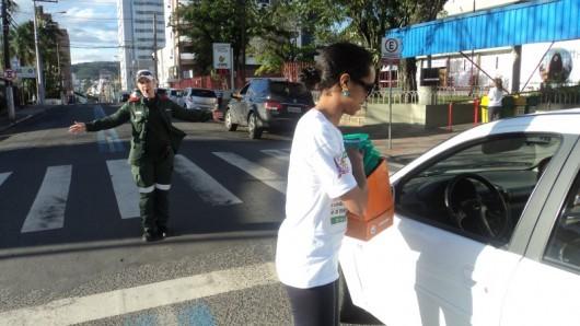 ASTC promove Blitz do Dia Rosa pela Semana Nacional de Trânsito