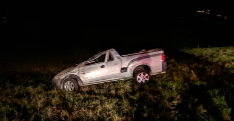 Motorista morre após capotar veículo no município de Armazém 