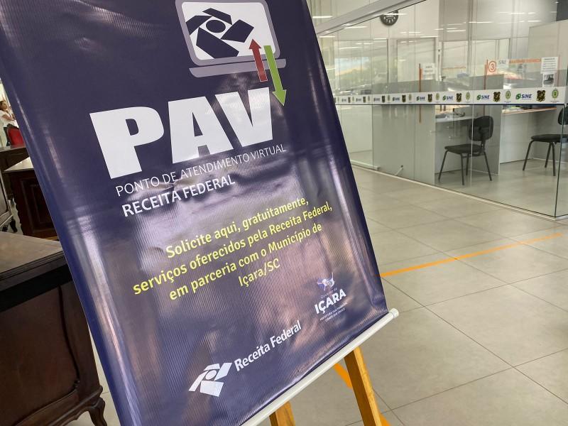 Prefeitura de Içara é a primeira do Sul a contar com PAV da Receita Federal