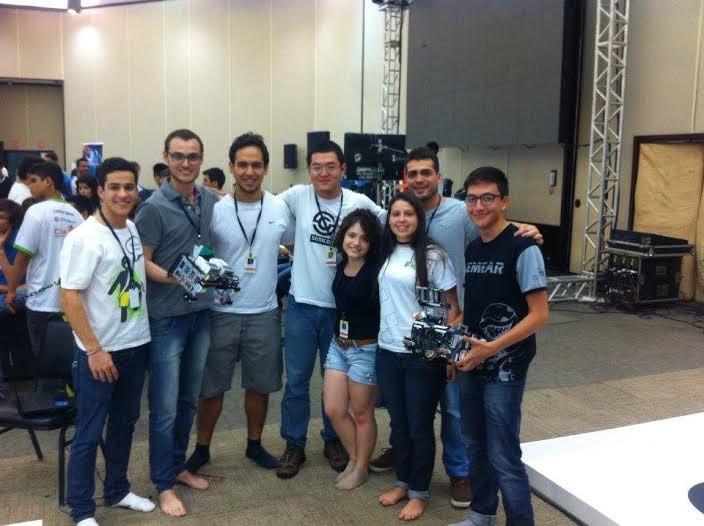 Alunos do Ifsc ficam em 5º em competição de robótica
