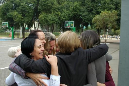 Abraços, sorrisos e mobilização na Satc