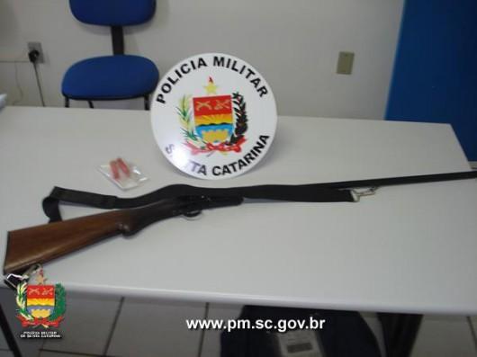 Em 12 meses, PM de Braço do Norte retira 28 armas de circulação