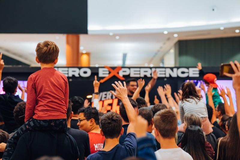 Hero Experience traz o mundo dos games para o Nações Shopping