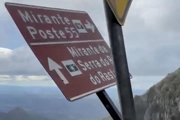Ciclone provoca ventos de mais de 100 km/h na Serra do Rio do Rastro; veja vídeo