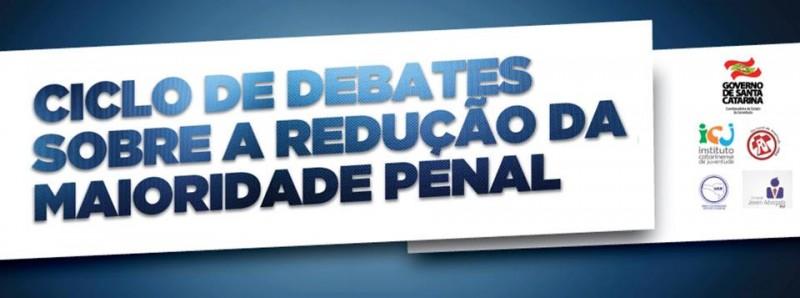 Redução da maioridade penal será debatida esta semana em Criciúma