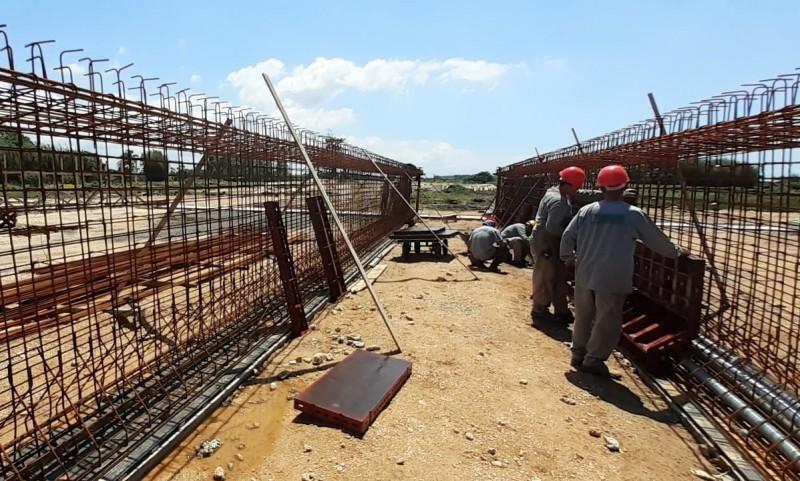 Confira como está a construção da ponte de acesso ao Balneário Ilhas em Araranguá
