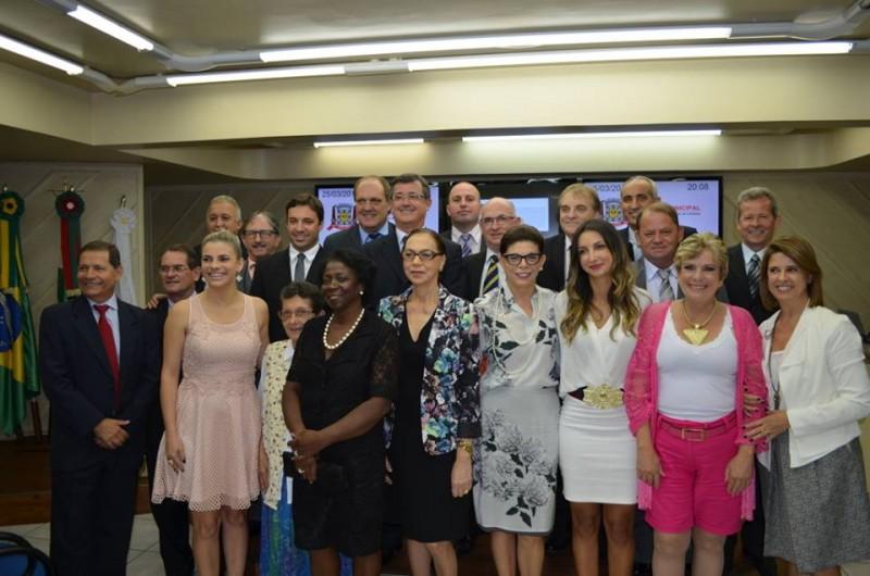 Mulheres são homenageadas na Câmara de Vereadores de Criciúma