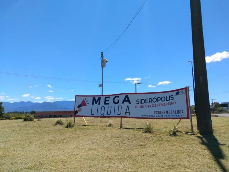 Segunda Mega Liquidação deve movimentar economia de Siderópolis