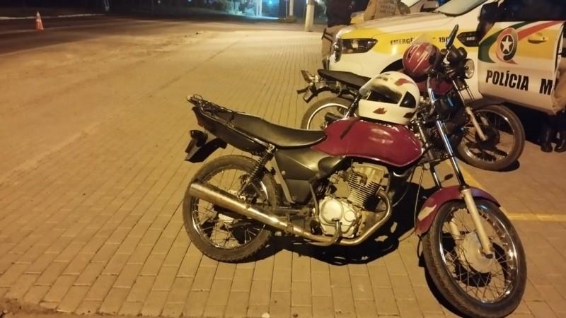 Operação Lei Seca resulta em apreensão de motocicleta sem identificação