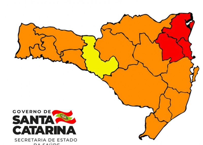 Matriz de Risco: após meses no gravíssimo, região carbonífera volta ao estado grave