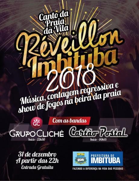 Réveillon de Imbituba terá queima de fogos e apresentações musicais