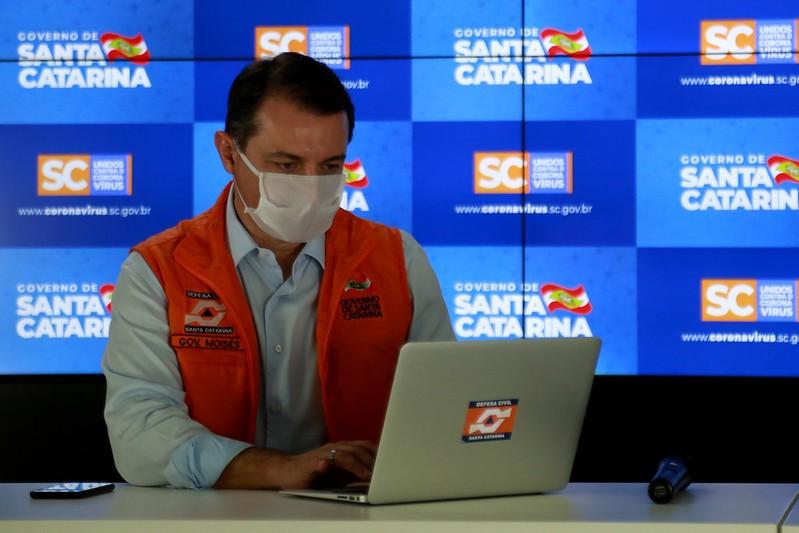 Governador Carlos Moisés garante permanência de Douglas Borba no comando da Casa Civil