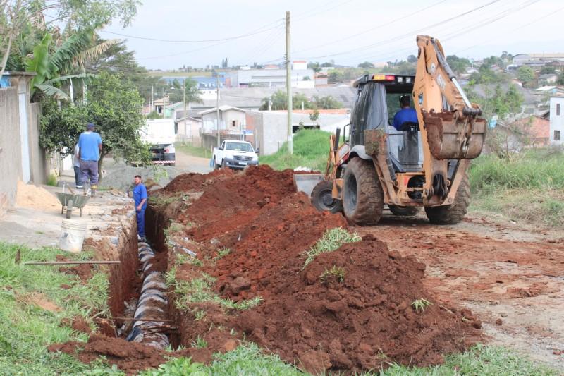 Prefeitura de Criciúma inicia pavimentação de ruas do bairro Cristo Redentor