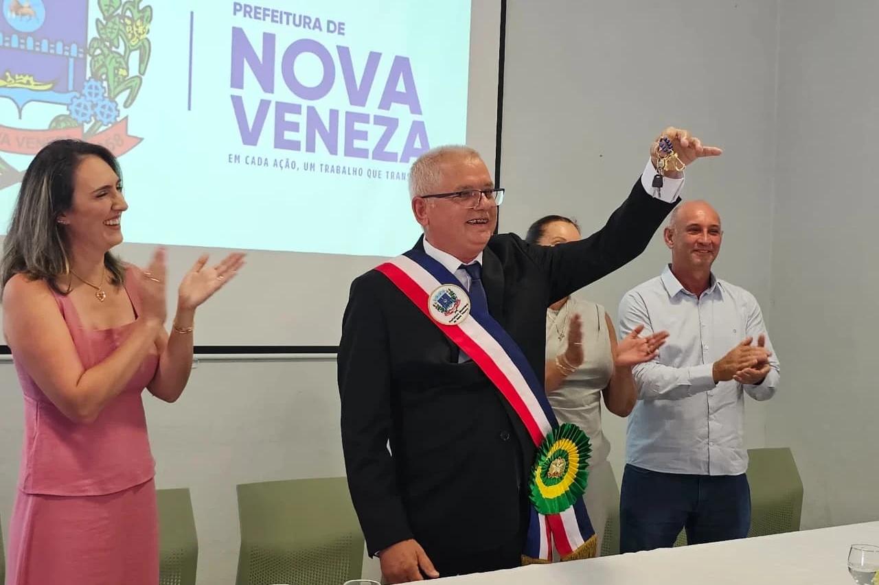 Edésio Spilere assume Prefeitura de Nova Veneza por 14 dias