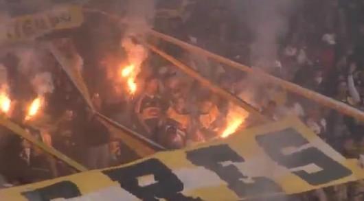 Polícia Militar e Corpo de Bombeiros desaprovam uso de sinalizadores nos estádios