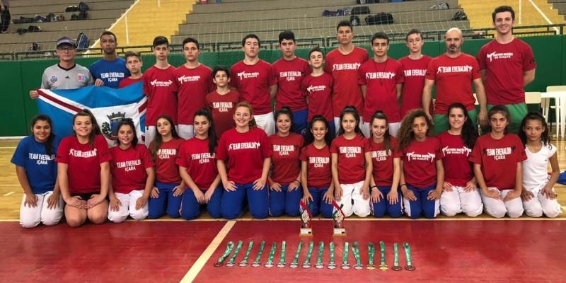 Olesc: Karatecas de Içara garantem 11 medalhas nos jogos