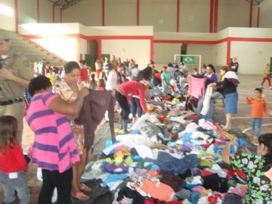Campanha do Agasalho 2012 realiza mais uma entrega de doações