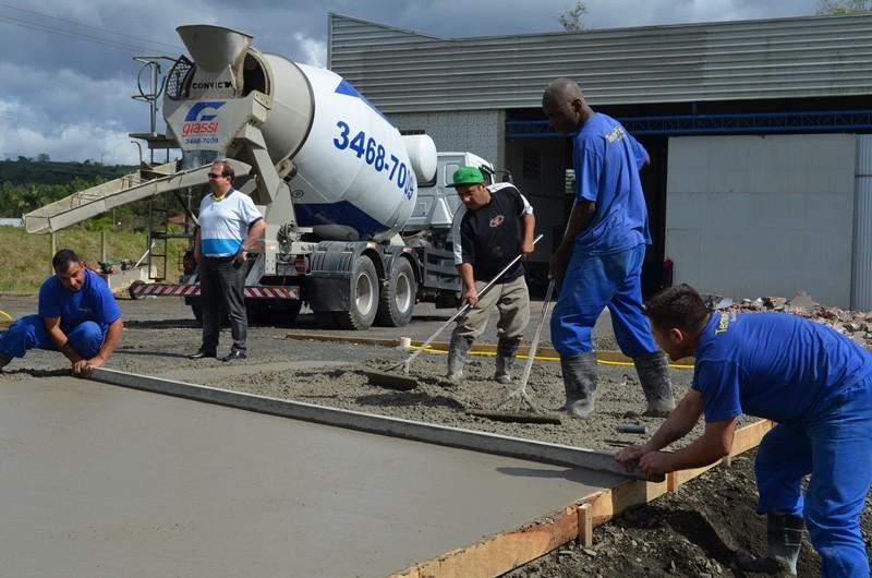 Obras de instalação do Saer começam a tomar forma