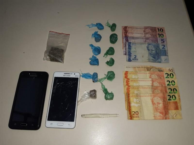 Homem é preso por tráfico de drogas na Quarta Linha em Criciúma