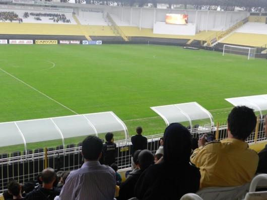 Jogo com o Santos terá estreia de novo telão