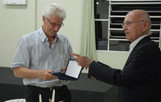 Homenagem por 50 anos de trabalho no setor carbonífero 