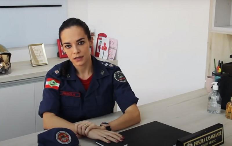 Corpo de Bombeiros Militar tem a primeira mulher subcomandante de batalhão