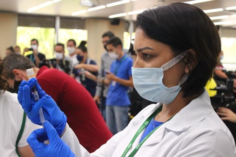 Covid-19: 16% do público-alvo de Criciúma recebeu as duas doses da vacina