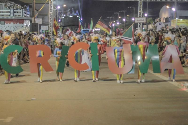 Criciúma foi uma das atrações do Carnaval do Balneário Rincão
