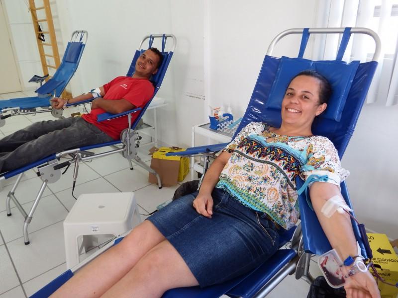 Mutirão de doação de sangue atrai voluntários em Arroio do Silva 