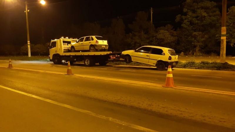 PMRv realiza fiscalização de trânsito e quatro motoristas são detidos por embriaguez na SC-108
