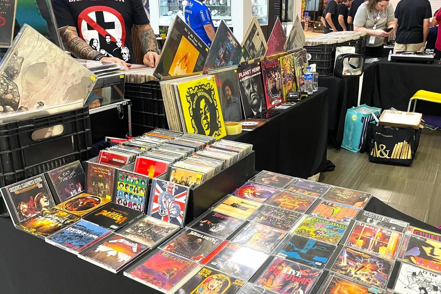 Criciúma Shopping receberá Feira de Vinil com mais de dois mil itens colecionáveis