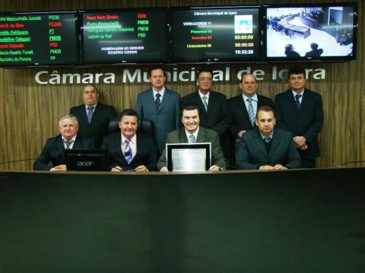 Rogério Cizeski recebe Título de Cidadão Honorário de Içara
