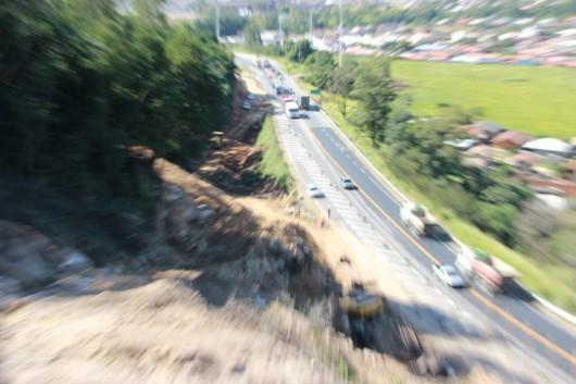 Trânsito será interrompido na 101 neste sábado, em Tubarão