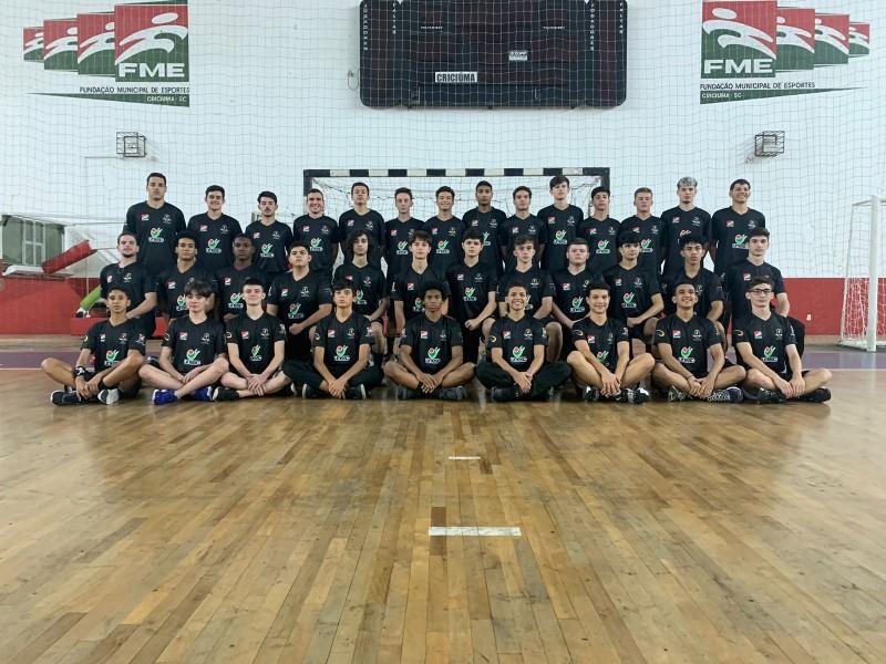 Handebol masculino: Criciúma disputa Campeonato Brasileiro Júnior em Itajaí