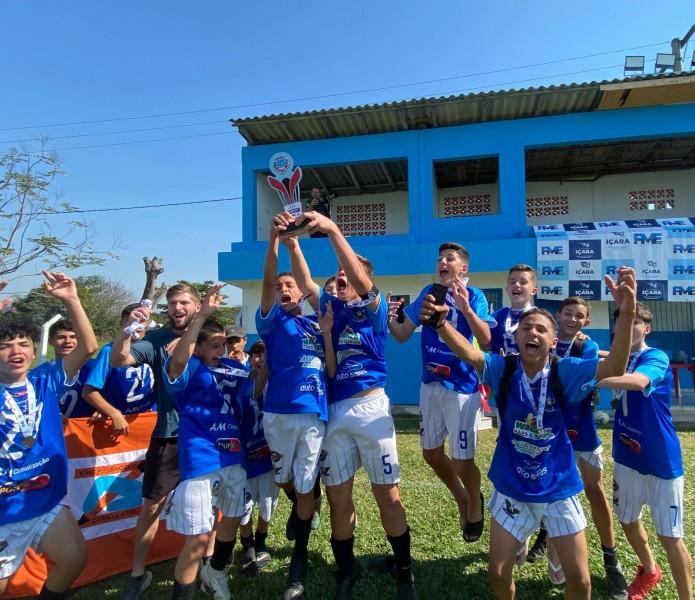 Campeões da etapa municipal do Moleque Bom de Bola são conhecidos em Içara