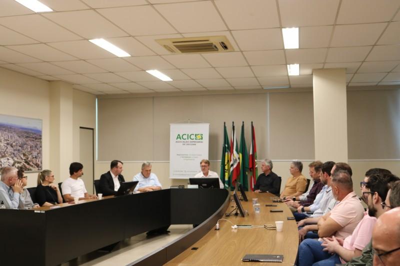 Mapeamento do Ecossistema Local de Inovação é apresentado a diretores da Acic