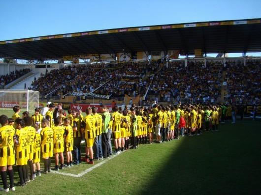 Festa da garotada no Majestoso