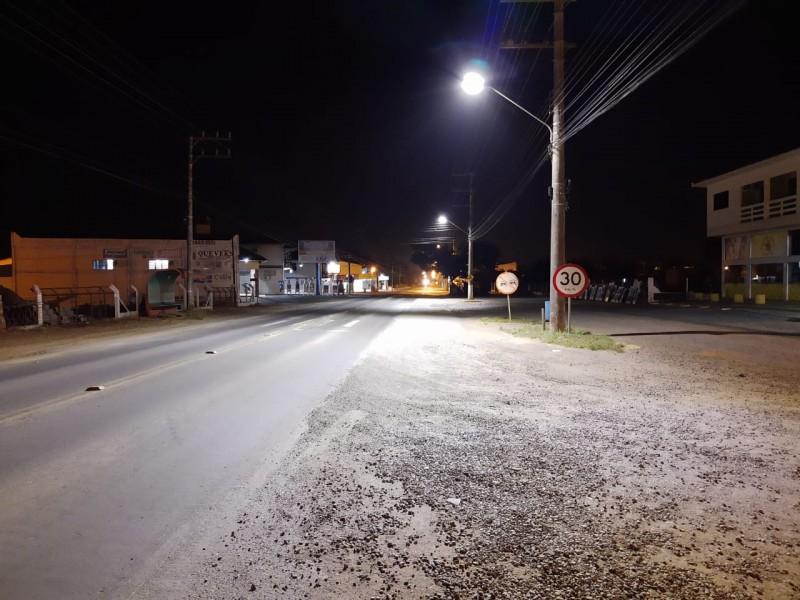 Lâmpadas de LED vão fortalecer a iluminação em Forquilhinha