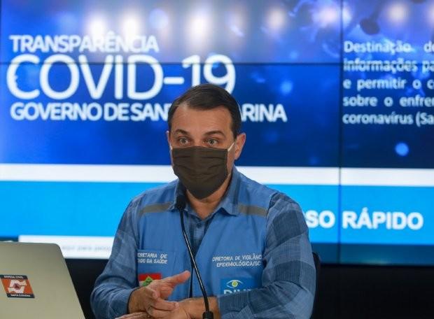 Santa Catarina reduz índice de transmissão da Covid-19 em 50%