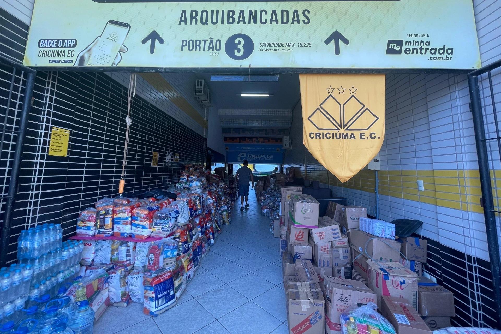 Últimas horas: drive-thru solidário do Criciúma encerra neste sábado