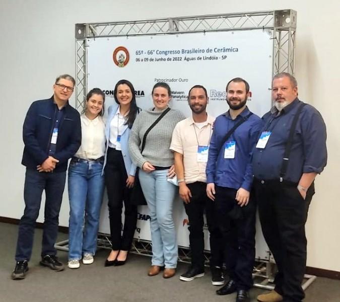Unesc marca presença no maior congresso de cerâmica do Brasil