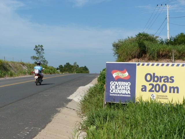 Asfalto, um velho sonho no caminho de Estação Cocal
