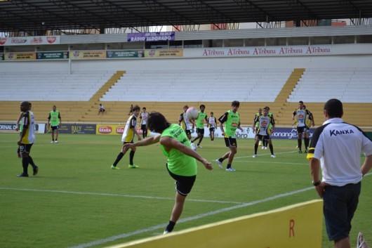 Tigre faz última atividade antes de encarar o Camboriú