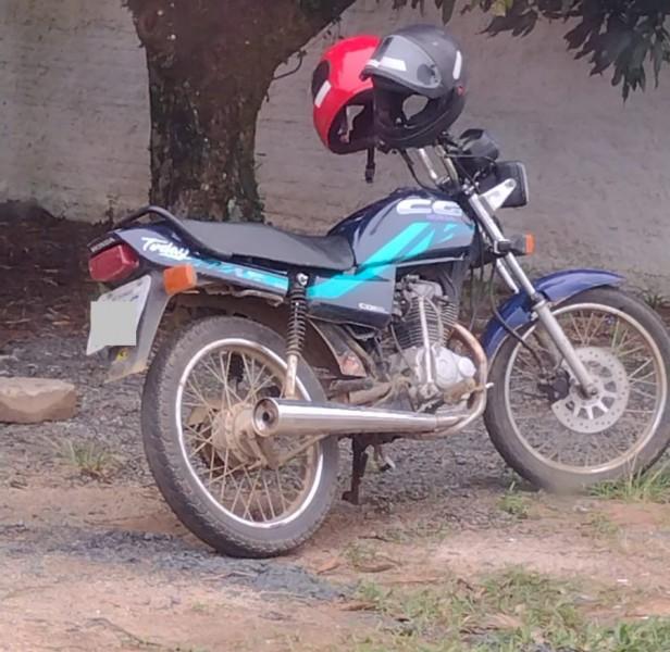Em Criciúma, PM recupera moto furtada em Forquilhinha