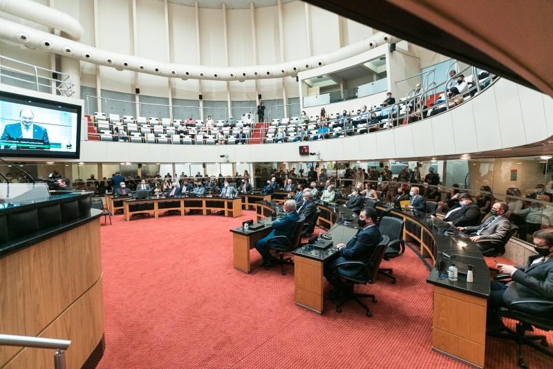 Mensagem do governador marca abertura dos trabalhos legislativos nesta terça-feira