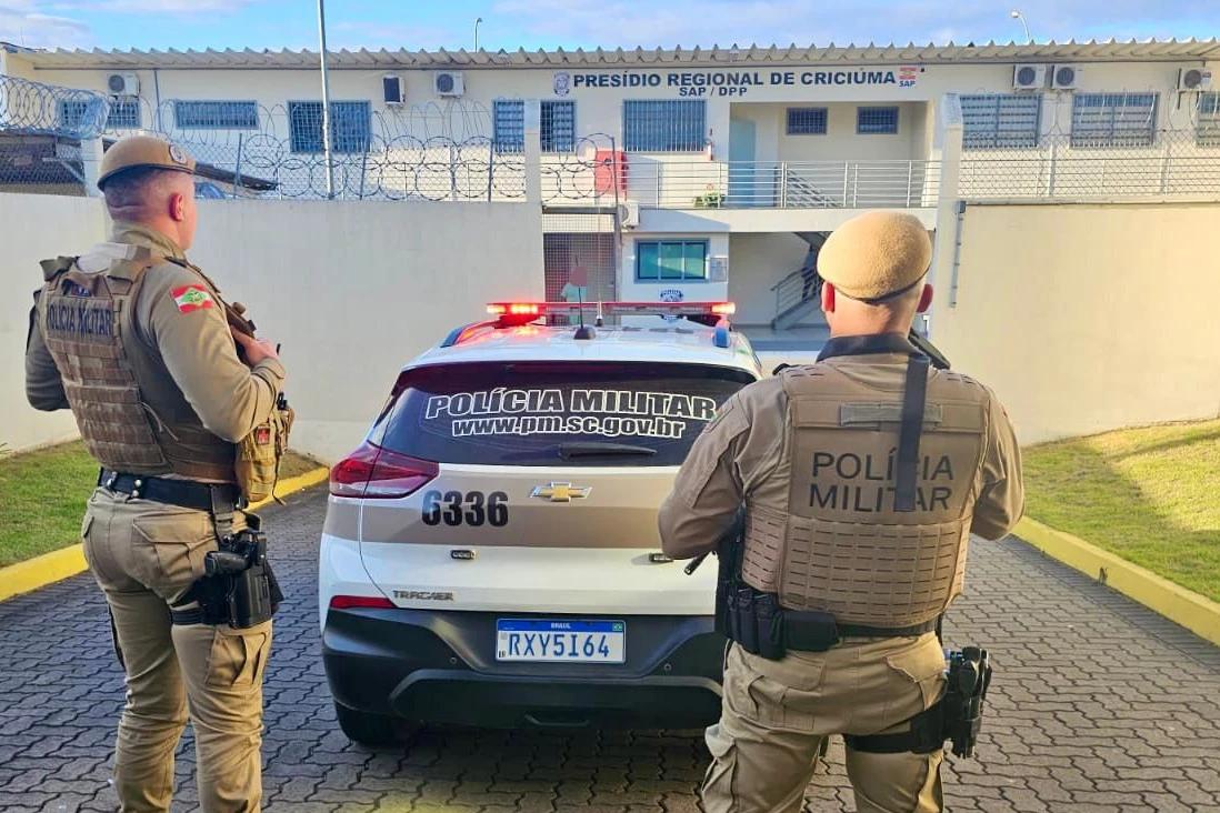 Homem é preso pela segunda vez em dois dias em Criciúma
