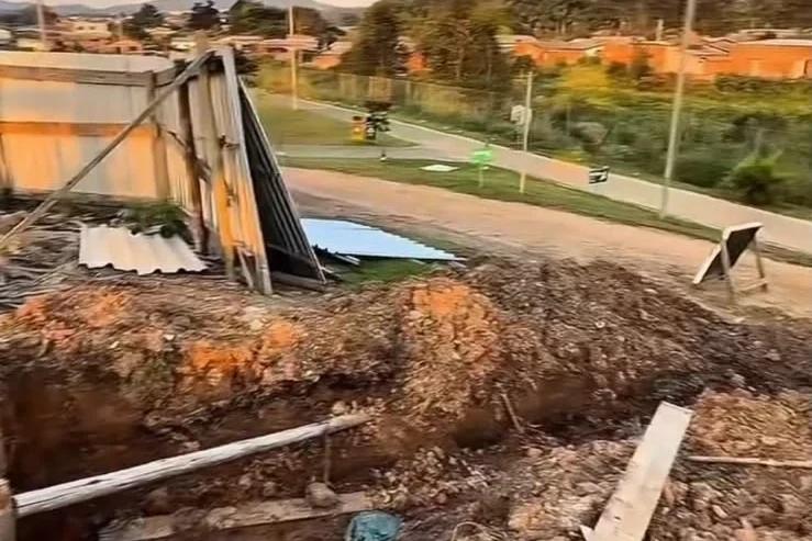 Obra parada desde 2024: vereador cobra retomada da cancha de bocha em Criciúma