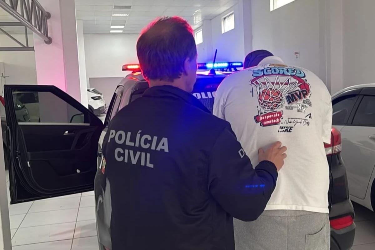 Polícia Civil prende homem que estuprou a própria enteada